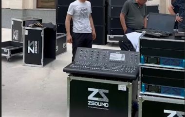 Түркістан қаласының мәдениет үйіне #Zsound дыбыс аппараттарын қойдық.