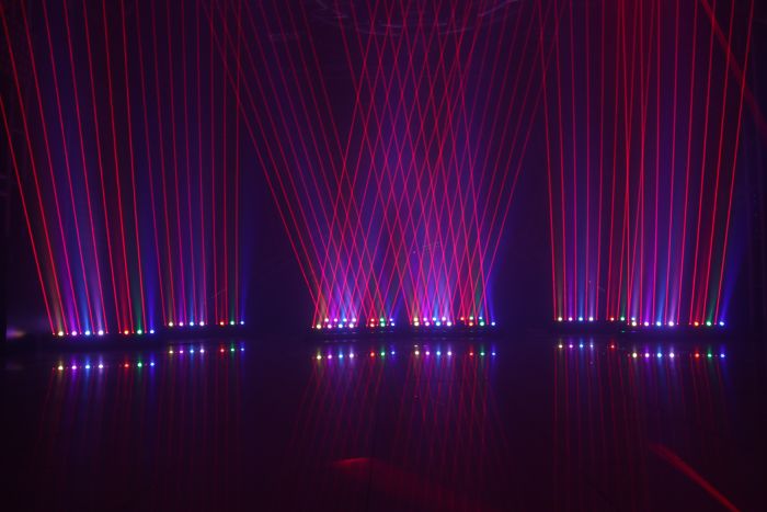 WEINAS 【S8R】8-EYE RED LASER with RGB LED, LASER LIGHT SERIES