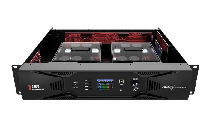 D4.4K-D Четырехканальный цифровой усилитель мощности со встроенным DSP