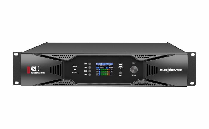 D4.2K-D Четырехканальный цифровой усилитель мощности со встроенным DSP