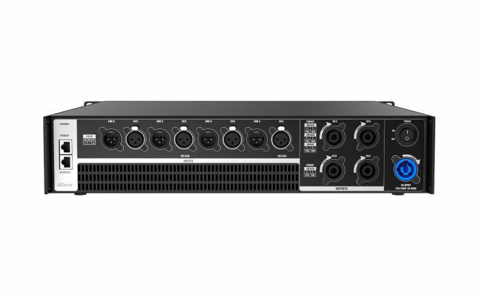 D4.4K Четырехканальный цифровой усилитель