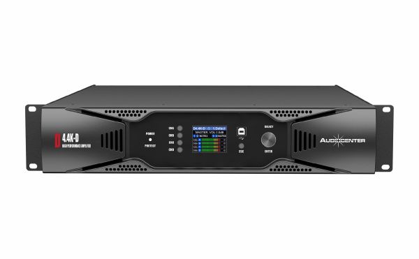 D4.4K-D Четырехканальный цифровой усилитель мощности со встроенным DSP