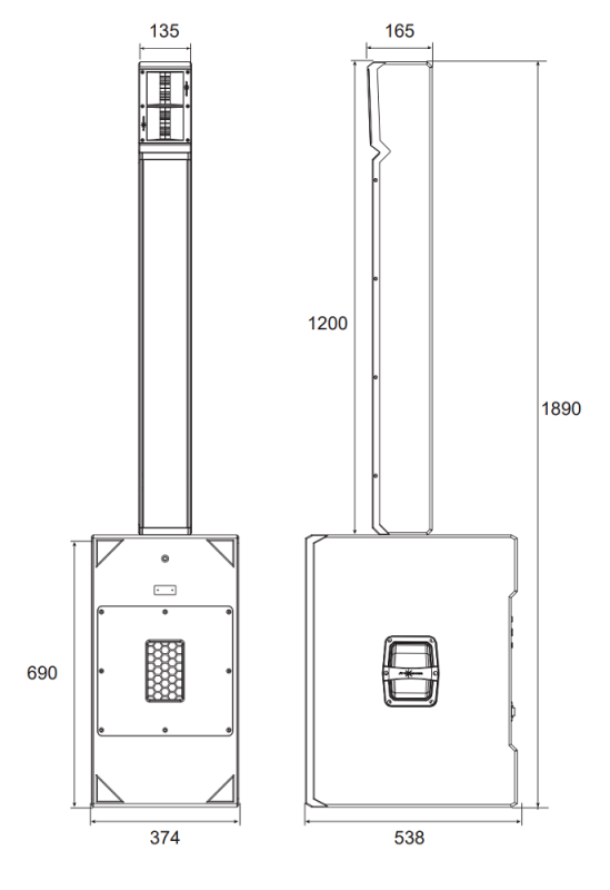 Активный сабвуфер L83S MK2